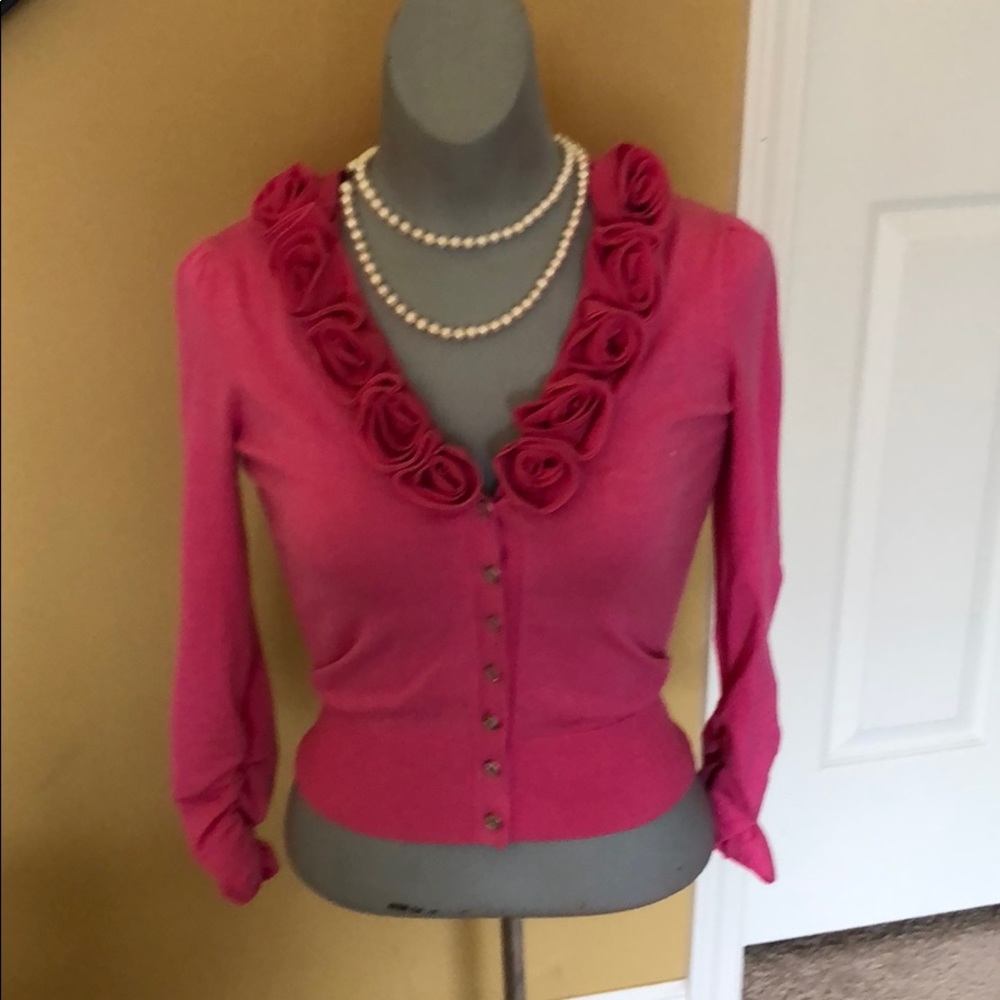 2/$10 The most feminine cardigan ever.
